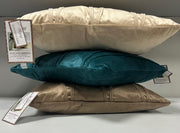 PREZIOSA CUSCINO ARREDO VELLUTO CQ0079 LAVORATO CON IMBOTTITURA SFODERABILE