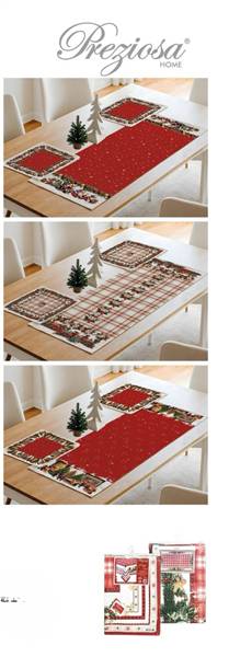 PREZIOSA CENTRINI HOLLY 3PZ XMAS XMAS.HOLLY.SET3PZ