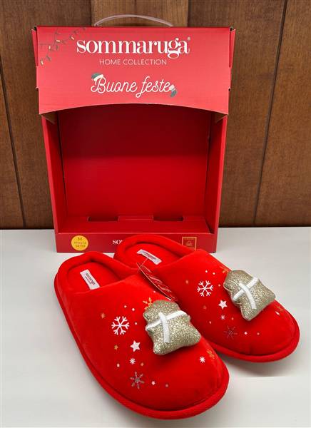 SOMMARUGA PANTOFOLA DONNA XMAS 25050 