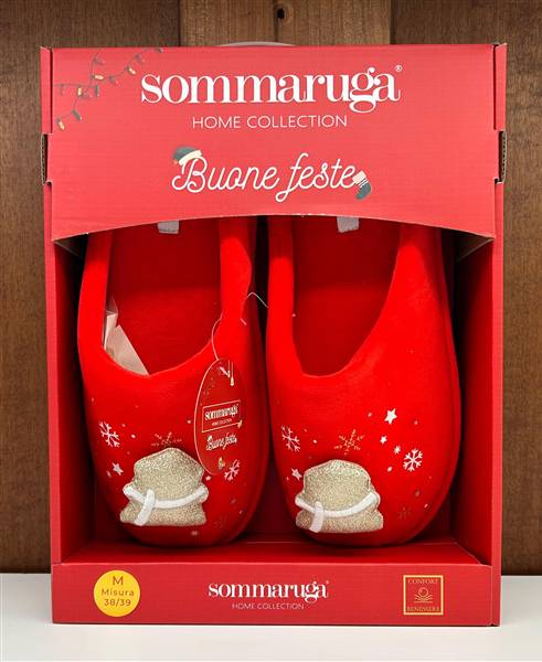 SOMMARUGA PANTOFOLA DONNA XMAS 25050 