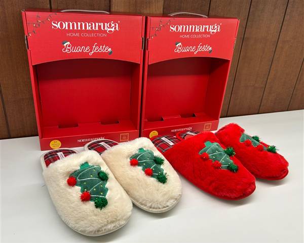 SOMMARUGA PANTOFOLA DONNA XMAS 25051 