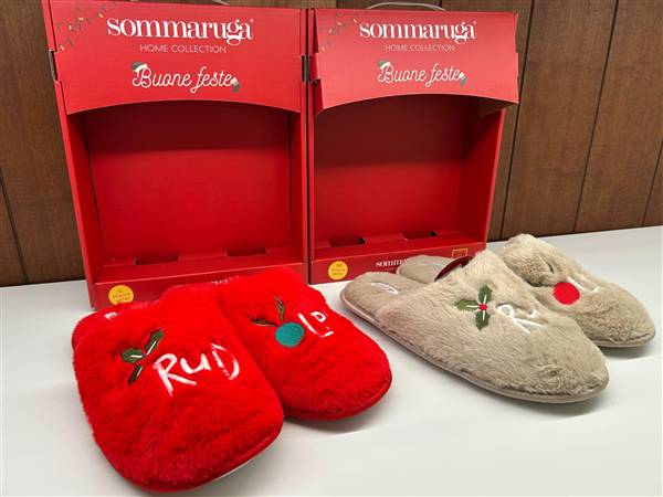SOMMARUGA PANTOFOLA DONNA XMAS 25052 
