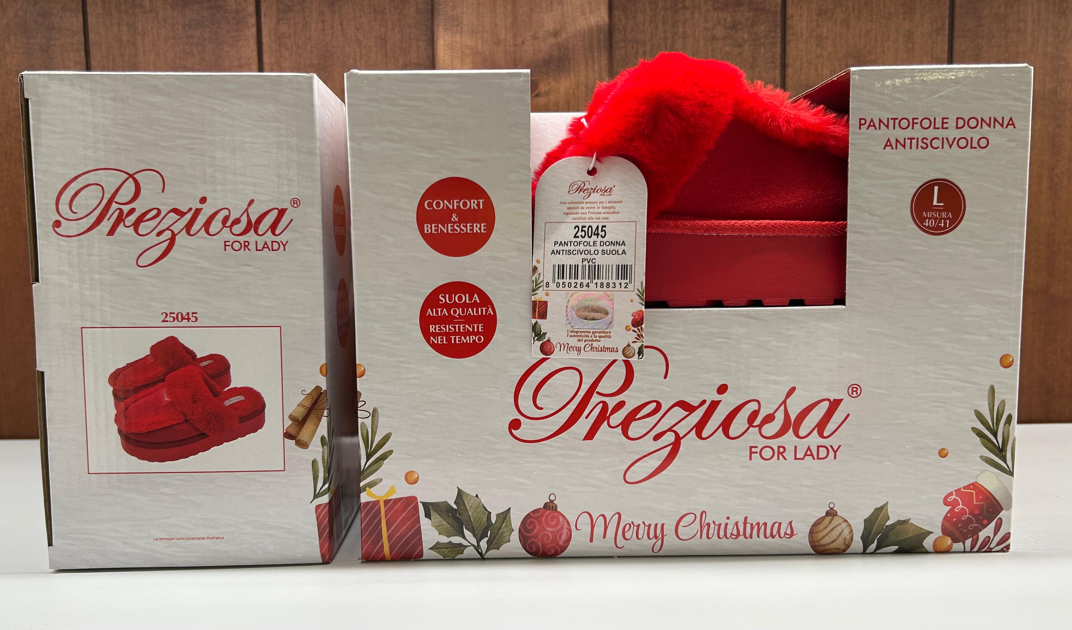 PREZIOSA PANTOFOLA DONNA PANT.25045