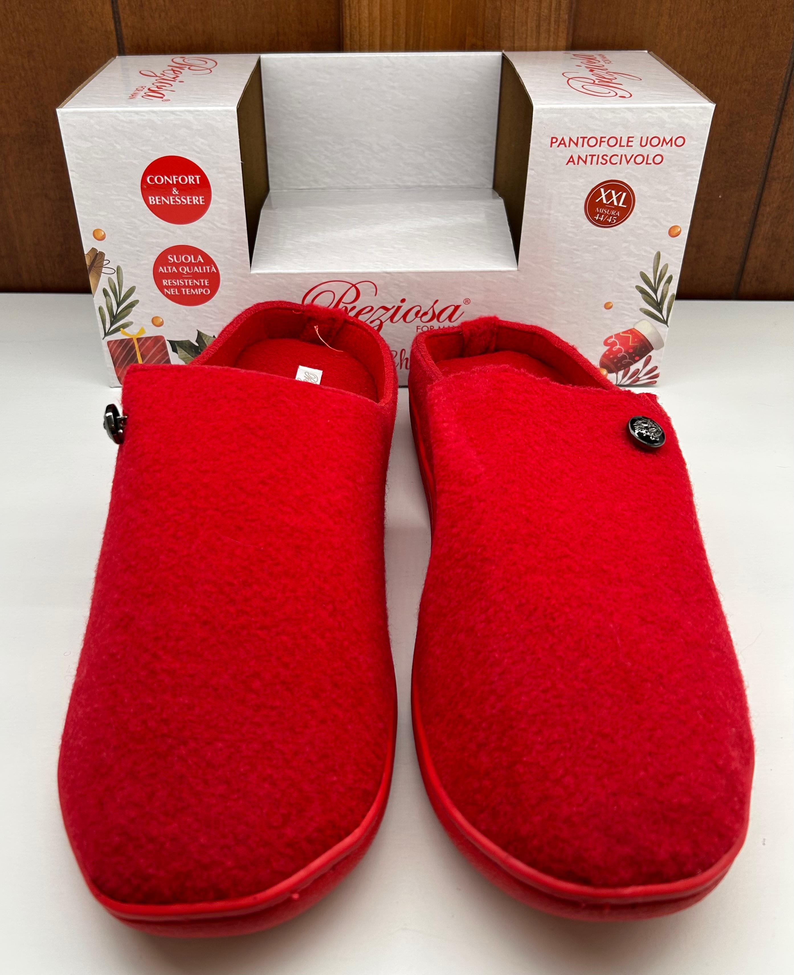 PREZIOSA PANTOFOLE UOMO XMAS PANT.25046