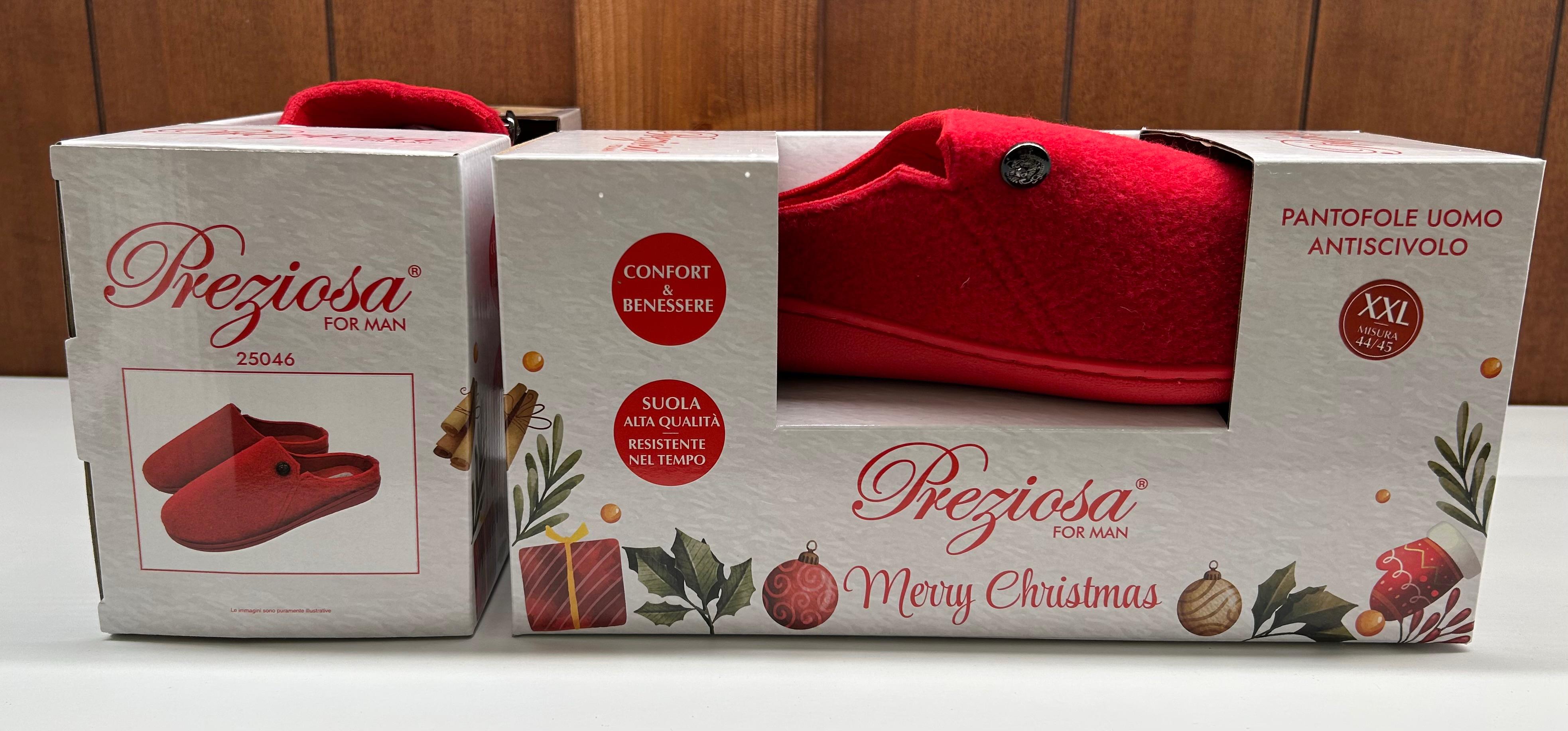 PREZIOSA PANTOFOLA UOMO PANT.25046