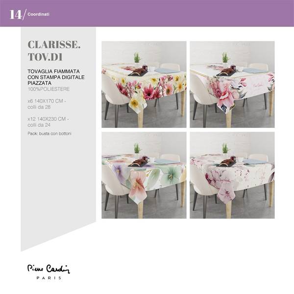 PIERRE CARDIN TOVAGLIA X12 CLARISSE CLARISSE.TOVX12.D1