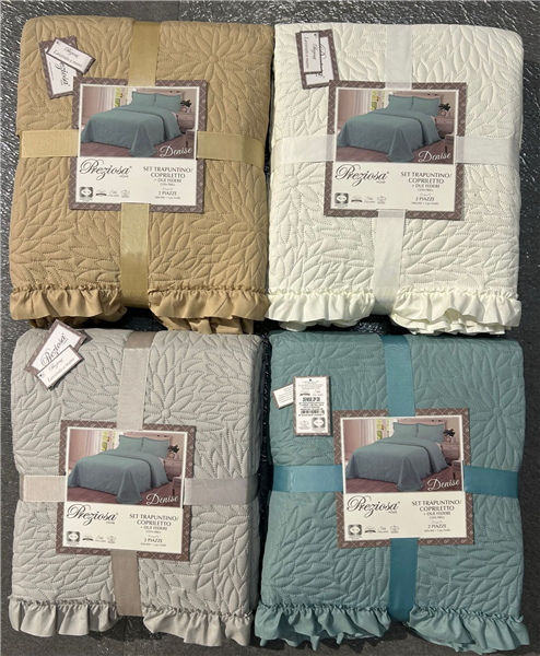 PREZIOSA SET TRAPUNTINO DENISE 2P DENISE.2P.D8 CON 2 FEDERE