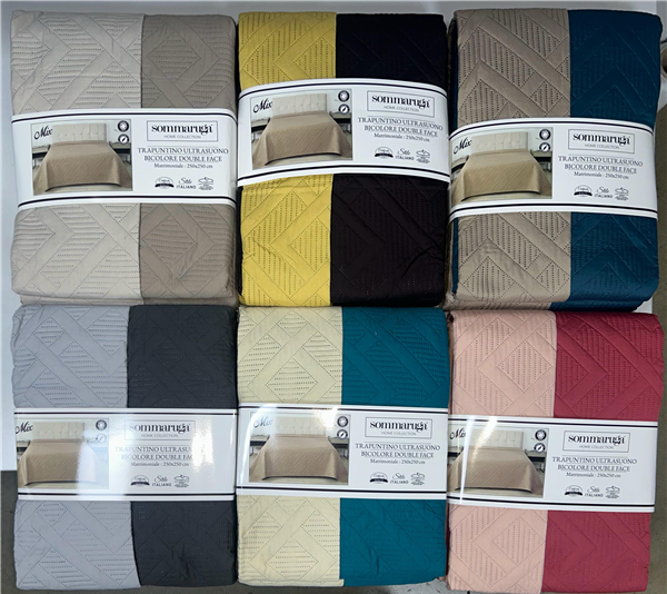 SOMMARUGA TRAPUNTINO 1,5P DOUBLE FACE MIX.1.5P.D3 210X250