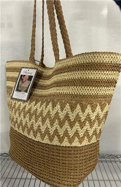 PREZIOSA BORSA MARE PAGLIA MR0042D1 53X36X19