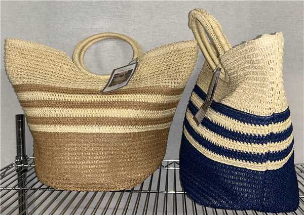 PREZIOSA BORSA MARE PAGLIA MR0042D2 53X36X19