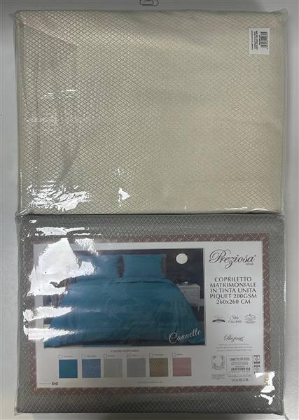 PREZIOSA COPRILETTO 2P CANNETTE D25 CANNETTE.COP.2P.D25