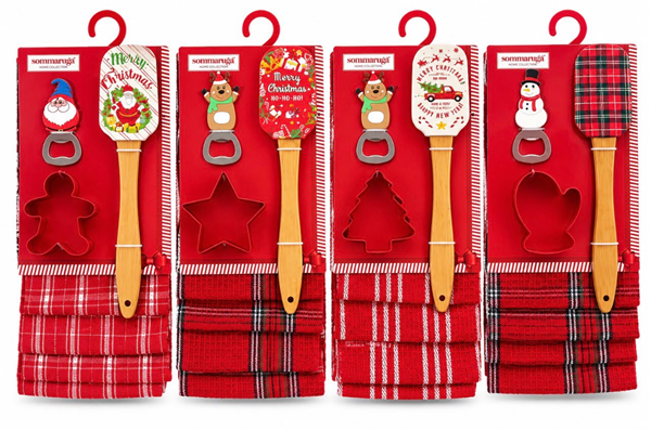 SOMMARUGA STROFINACCIO 4PZ+3REGALO XMAS ART.26007