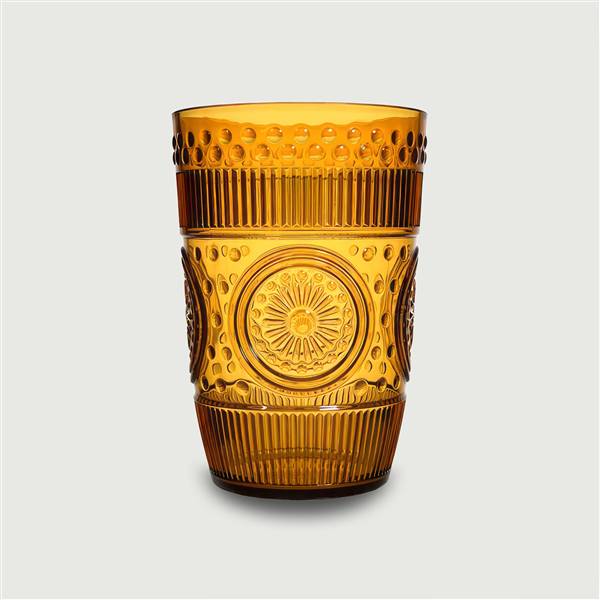 ARCA BICCHIERE IMPERIAL ARANCIO PLASTICA 