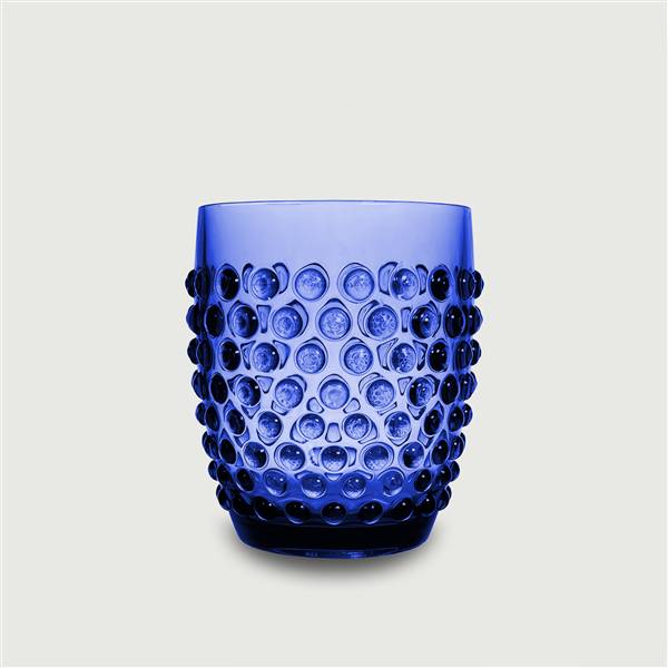 ARCA BICCHIERE DOTTED BLU PLASTICA 