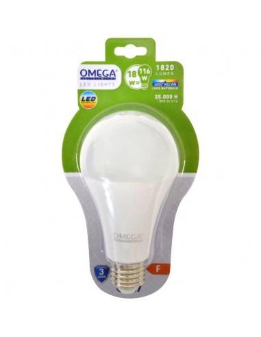 GB TRADE GOCCIA A70 18W LED E27 1820LM 4000K F