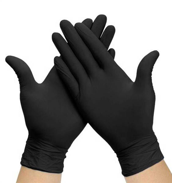 ITAL GUANTI IN NITRILE 100PZ MIS.XL NERO 