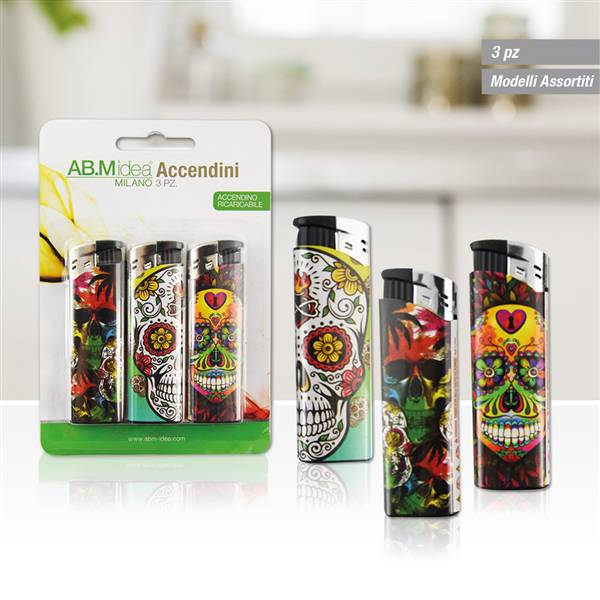 ABM ACCENDINI 3PZ. DAY OF THE DEAD HX95433