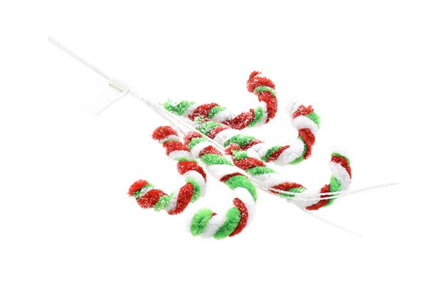 PARTENOPE PICK CANDYCANE 26CM VERDE 