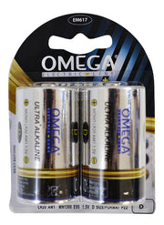 OMEGA BATTERIA TORCIA -D- 1,5V 2PZ