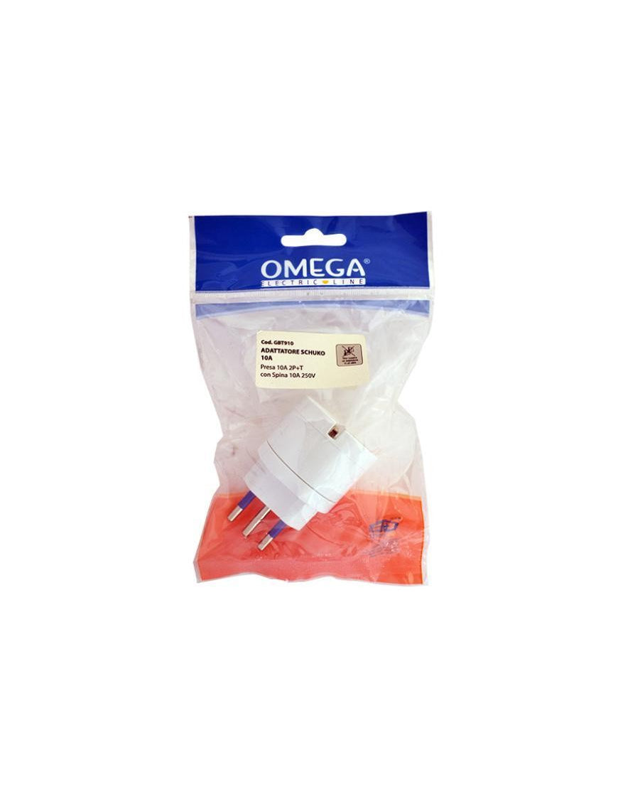 GB TRADE ADATTATORE SCHUKO PRESA P30 10A SPINA S11 10A