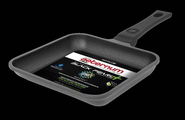 AETERNUM GRILL 14CM BLACK PLUS