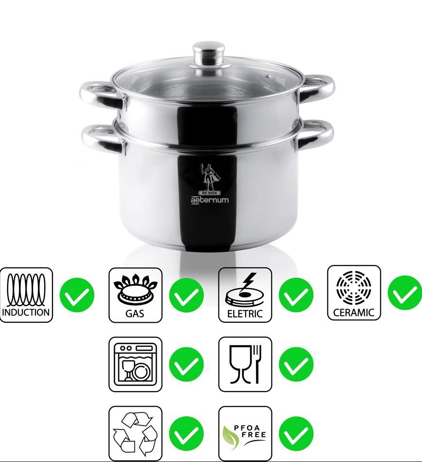 AETERNUM VAPORIERA 22CM DIVINA