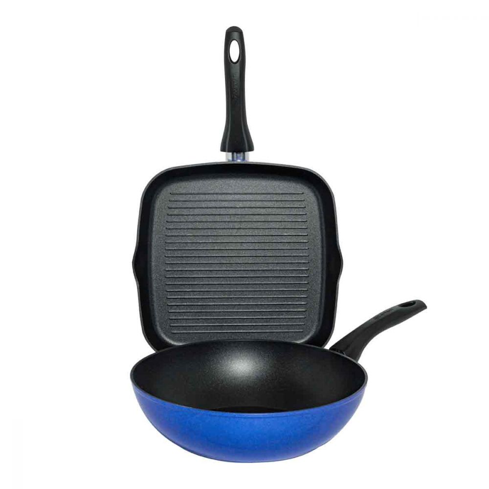 AETERNUM SALTAPASTA CM.24+ GRILL 28CM HAWAIAN DREAM INDUZIONE