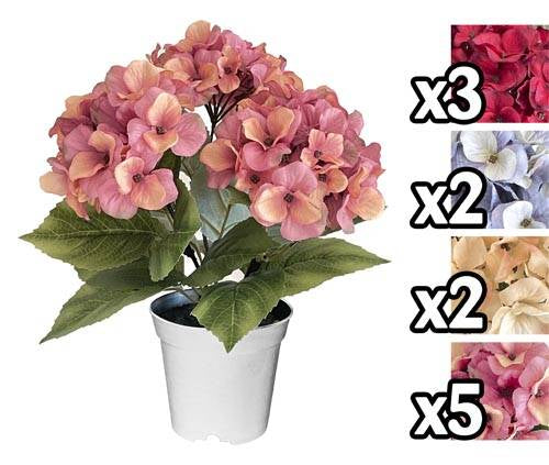 VEA VASO ORTENSIA RICH NIC59526 4ASS 33CM