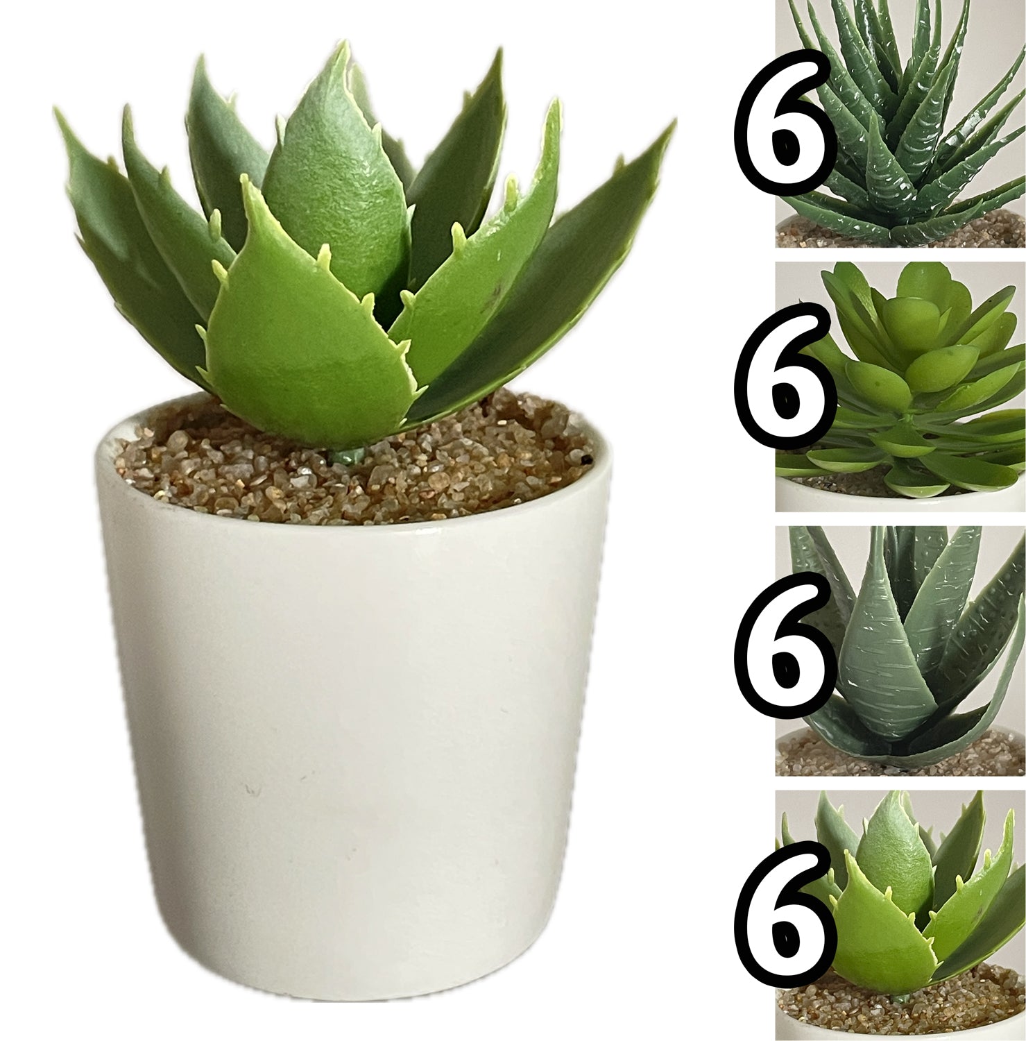 VEA PIANTINA VASO BIANCO 7X13CM TER60329