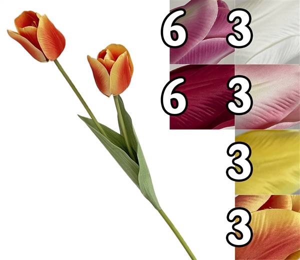 VEA STELO TULIPANI 63CM 6ASS TIN61580 