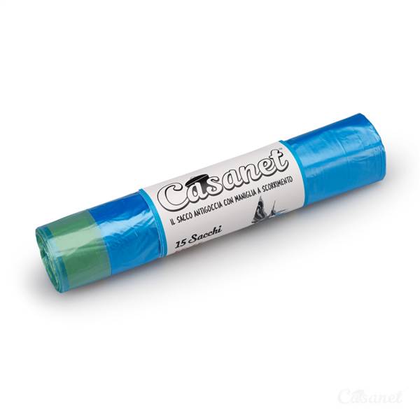 CASANET SACCO CM.55X65 CON MANIG CELESTE 