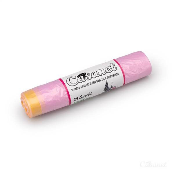 CASANET SACCO CM.55X65 CON MANIGL ROSA 