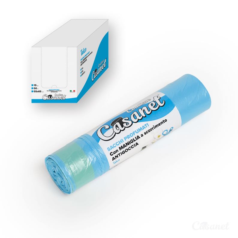 CASANET SACCO PROF TALCO 55X65 15PZ