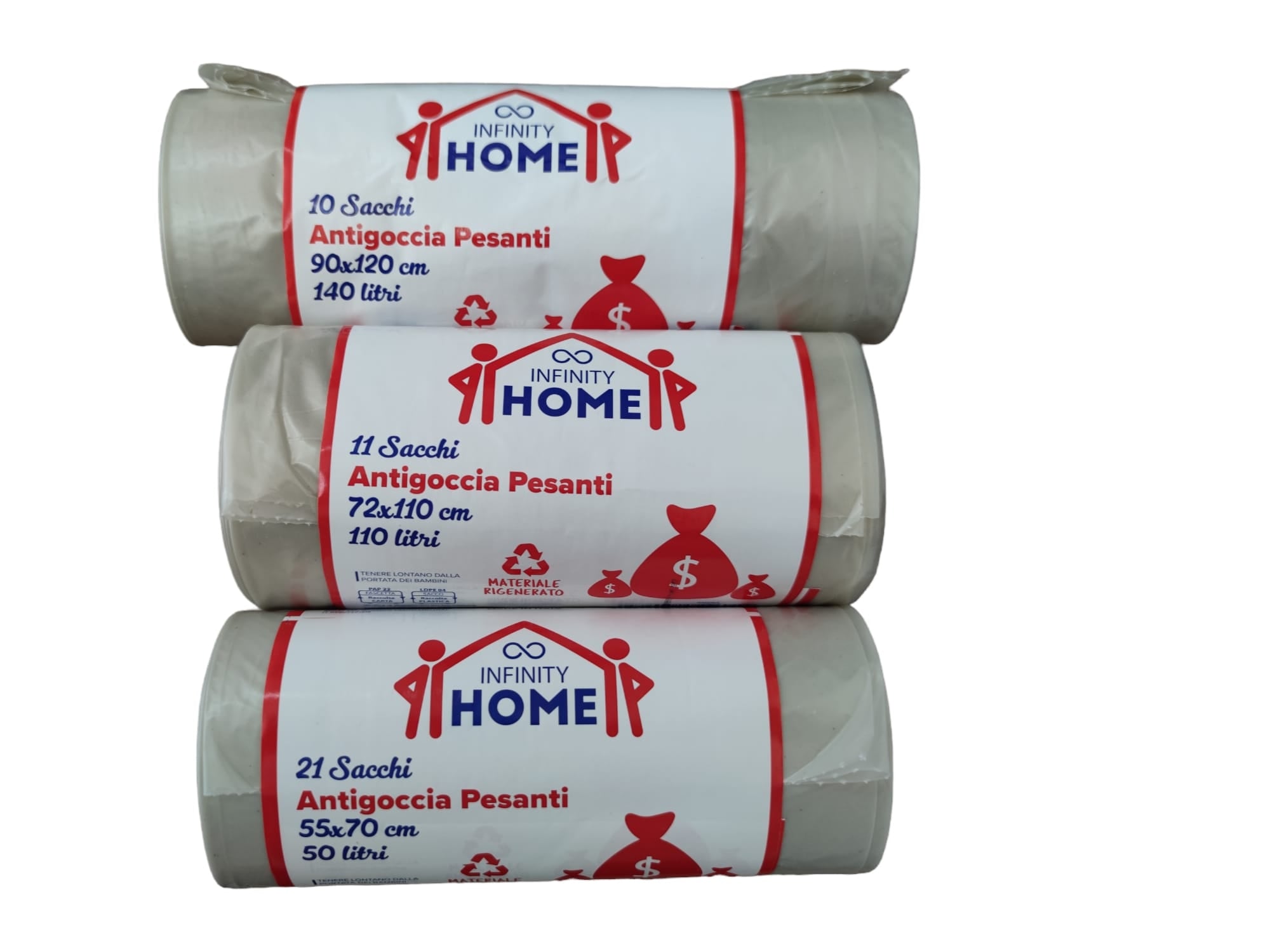 INFINITY HOME SACCO AMBRA 55X70 L.ORO