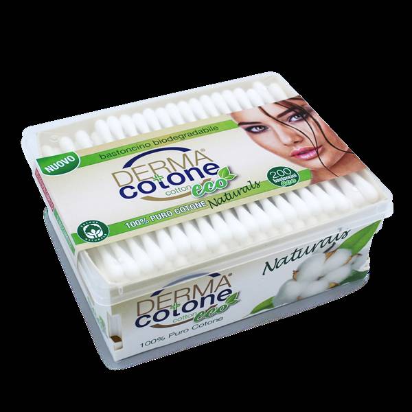 DERMACOTONE COTTON FIOC 200PZ NATURALS 