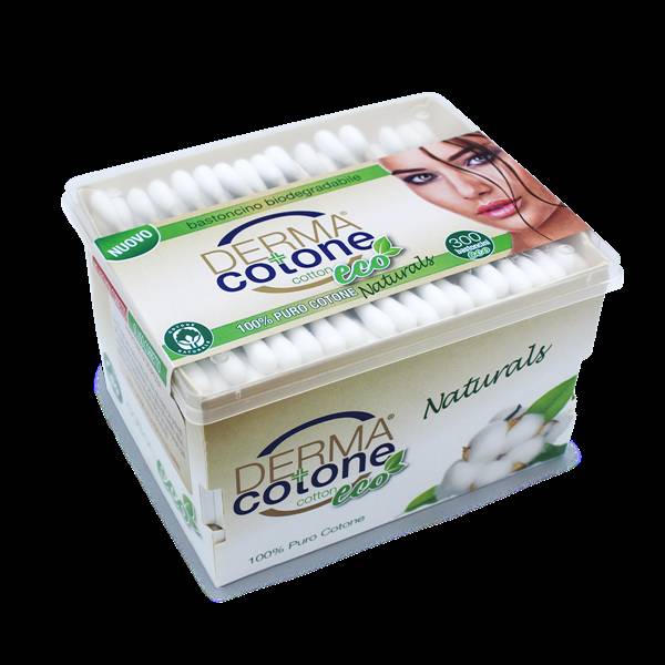 DERMACOTONE COTTON FIOC 300PZ NATURALS 