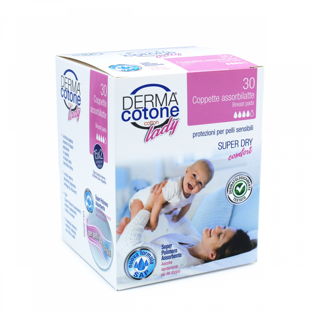 DERMACOTONE COPPETTE ASSORBILATTE 30PZ