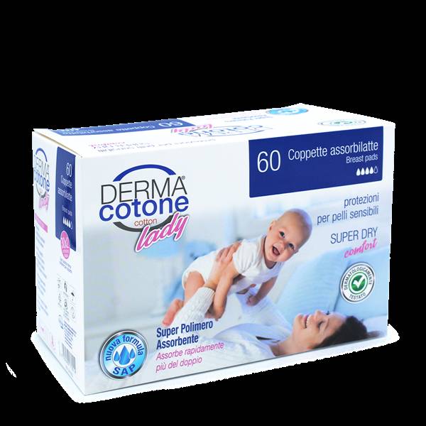 DERMACOTONE COPPETTE ASSORBILATTE 60PZ 