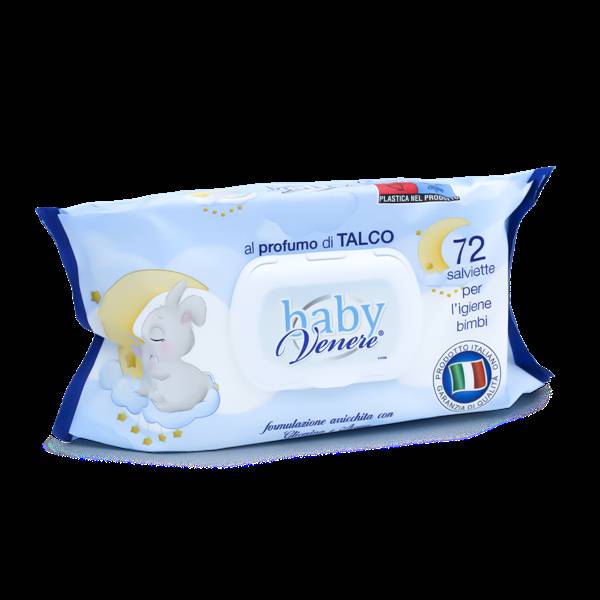 DERMACOTONE SALVIETTINE BABY TALCO 72PZ 