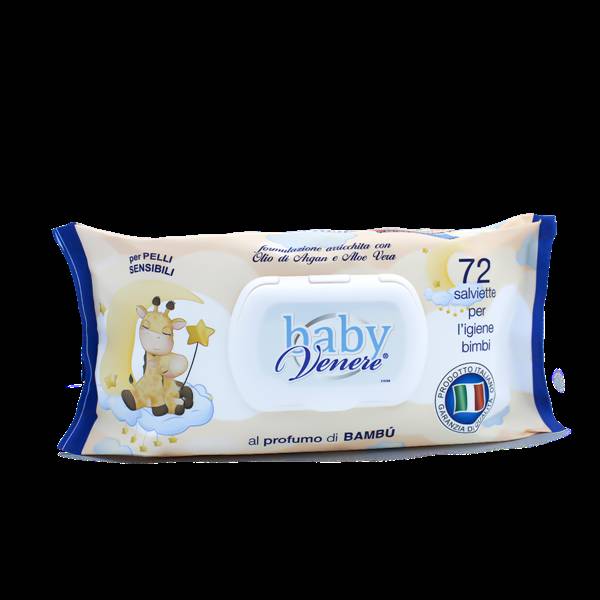 DERMACOTONE SALVIETTINE BABY BAMBU 72PZ 