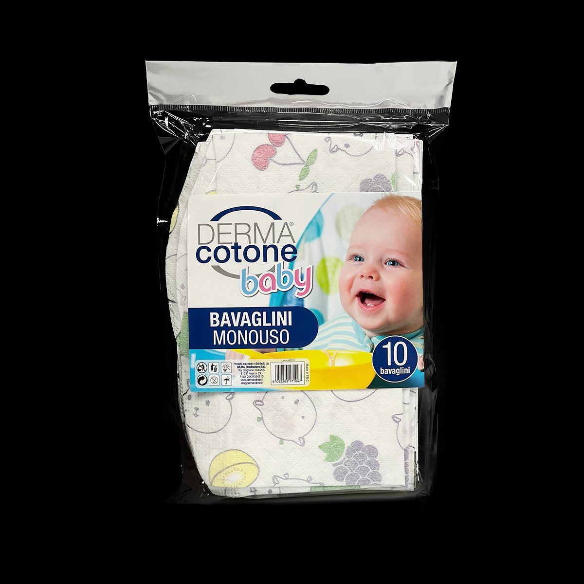 DERMACOTONE BAVAGLINI MONOUSO 10PZ