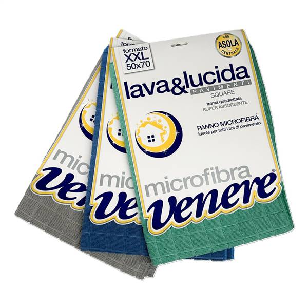 DERMACOTONE PANNO MICROFIBRA 50X70 SQUARE LISCIO CON ASOLA