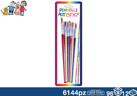 EOL PENNELLI PLASTICA 6PZ COLORATI