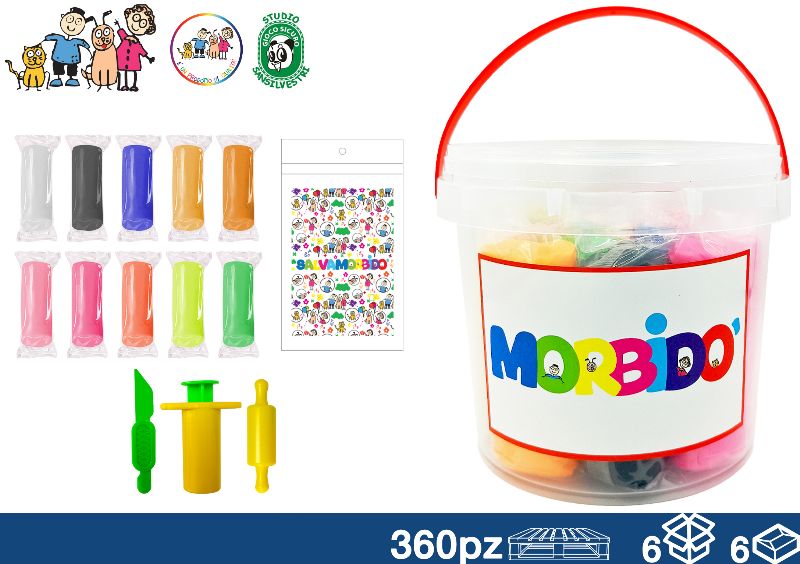 EOL PLASTILINA SECCHIELLO 1,3KG