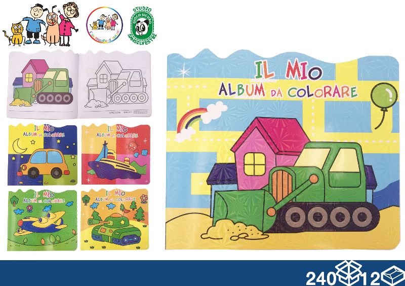 EOL ALBUM DA COLORARE 21X18 24FF