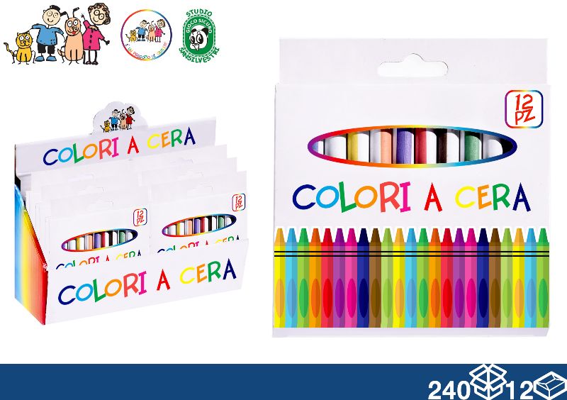 EOL COLORI CERA 12PZ