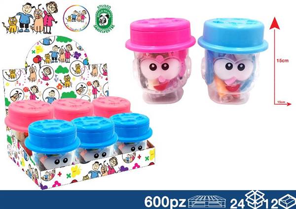 EOL PLASTILINA FORMA OMINO 15CM 