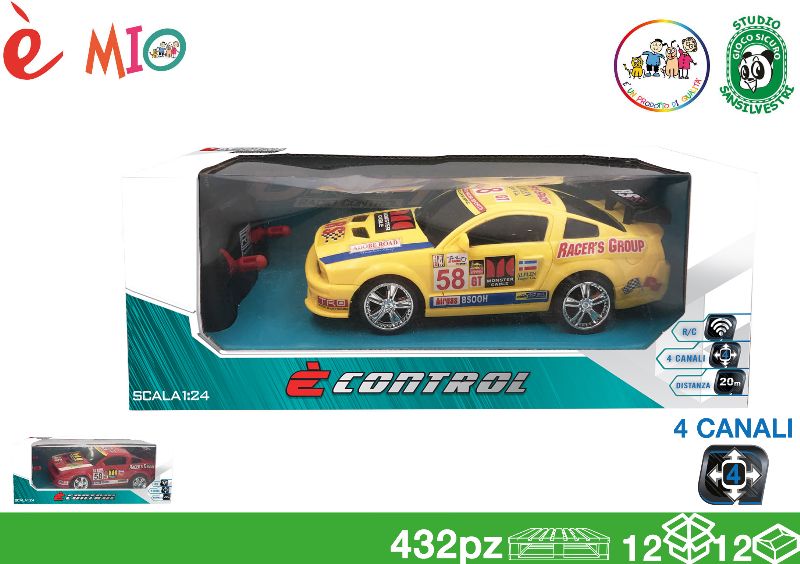 EOL MACCHINA TELECOMANDATA 17CM 4 CANALI