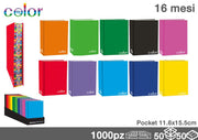 MYCOLOR DIARIO ASS. 11,6X15X5CM 16M