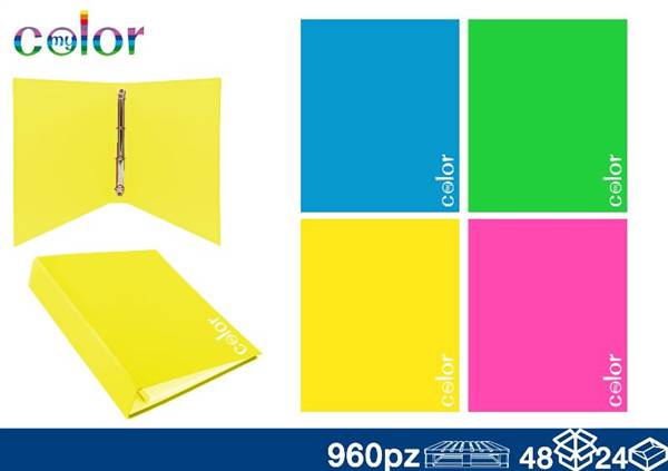 EOL RACCOGLITORE 4 ANELLI COL.ASS.FLUO 